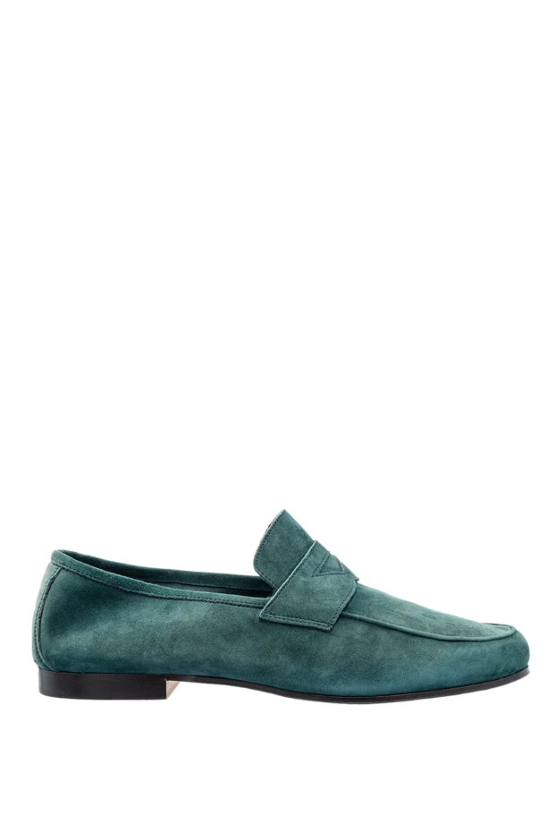 Andrea Ventura man green suede loafers for men купить с ценами и фото 143577 - photo 1