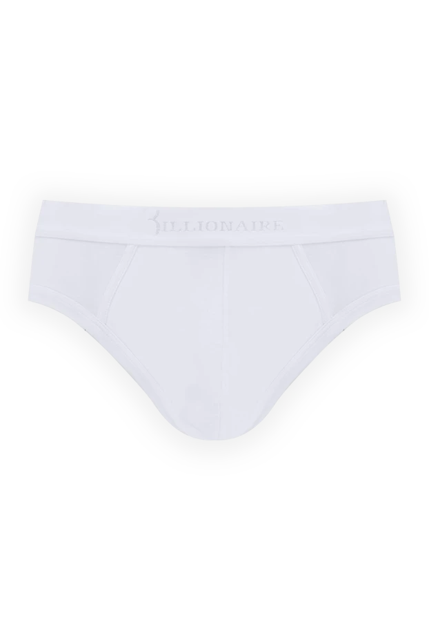 Billionaire man white cotton briefs for men купить с ценами и фото 143650 - photo 1