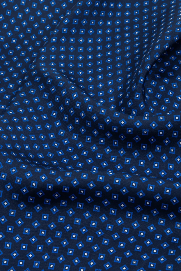 Billionaire шелковое пушетте с микропринтом в оттенках синего
 143671 - фото 3