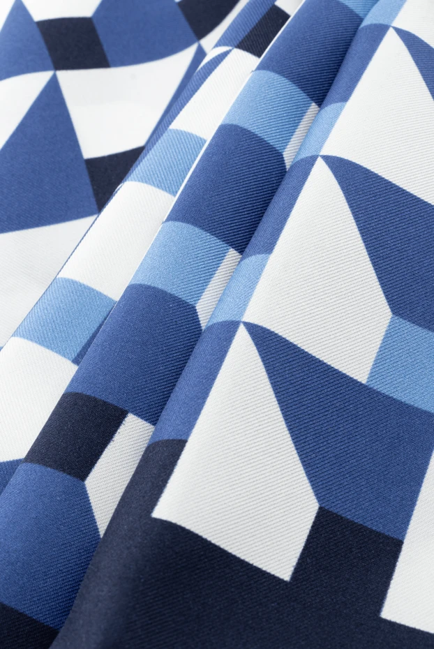 Billionaire шелковое пушетте с абстрактным геометрическим орнаментом
 143672 - фото 3