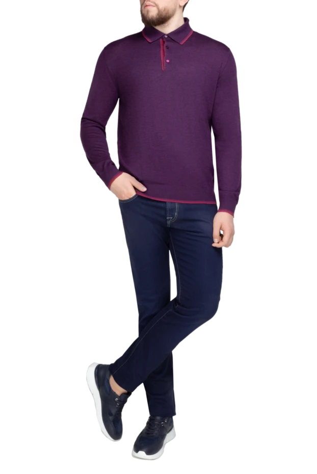 Tramarossa man cotton and polyester jeans blue for men купить с ценами и фото 143809 - photo 2