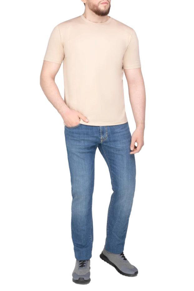 Tramarossa man blue cotton jeans for men купить с ценами и фото 143814 - photo 2