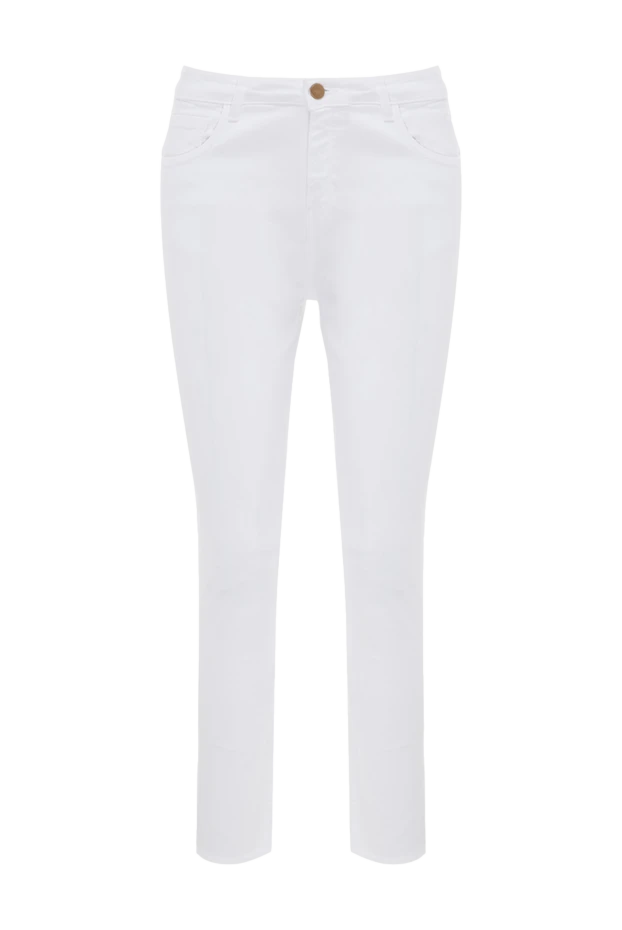 Max&Moi woman white cotton jeans for women купить с ценами и фото 143935 - photo 1