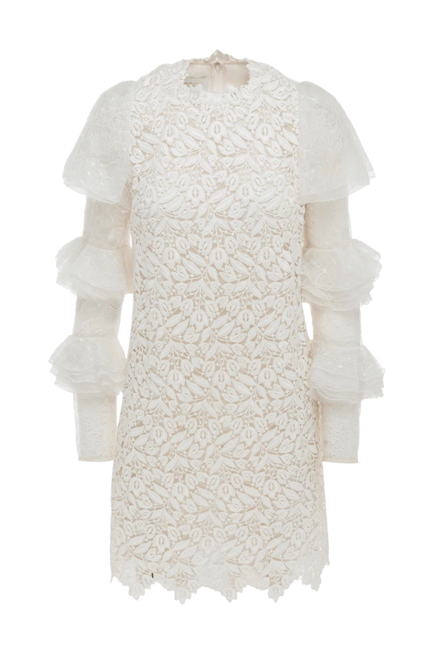 Giambattista Valli woman white cotton and polyester dress for women купить с ценами и фото 144013 - photo 1