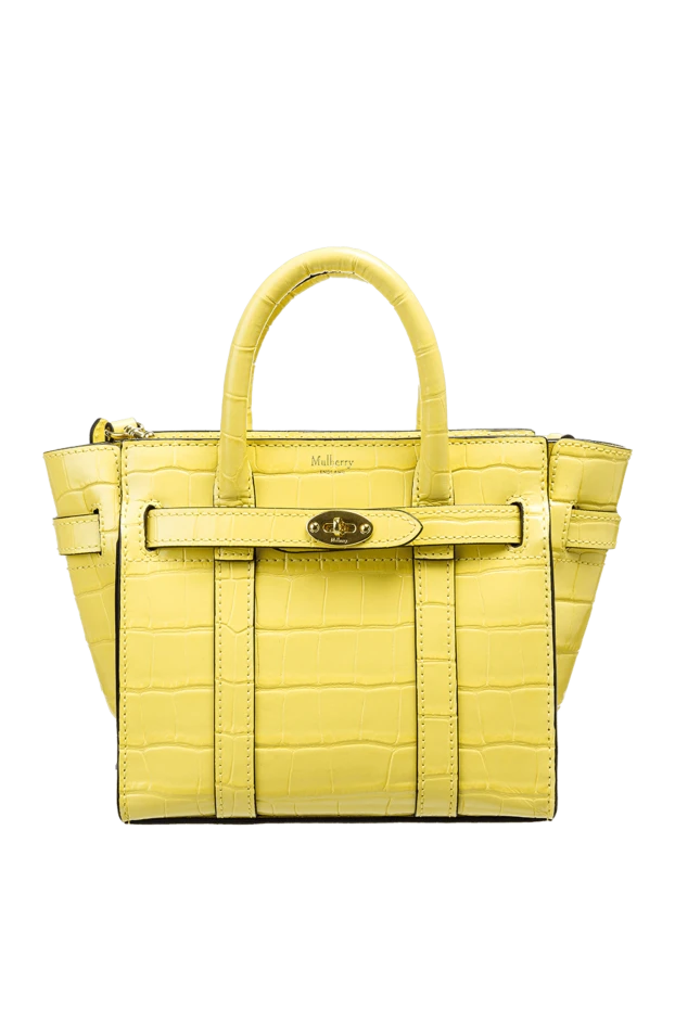 Mulberry woman yellow leather bag for women купить с ценами и фото 144058 - photo 1