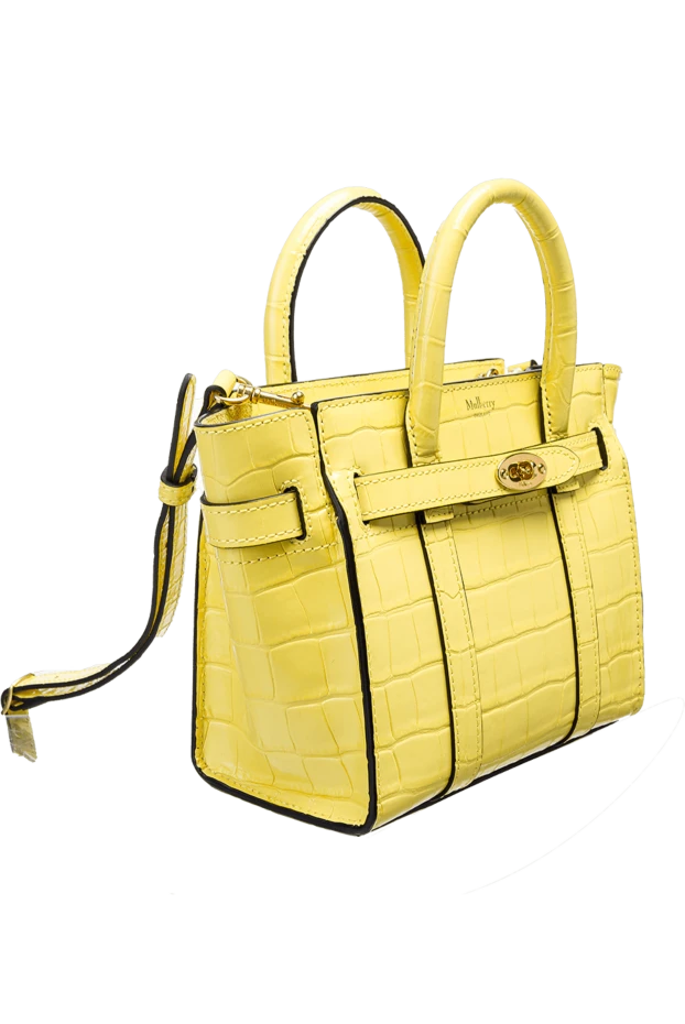 Mulberry woman yellow leather bag for women купить с ценами и фото 144058 - photo 2