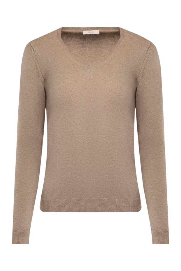 Casheart woman brown cashmere jumper for women купить с ценами и фото 144122 - photo 1