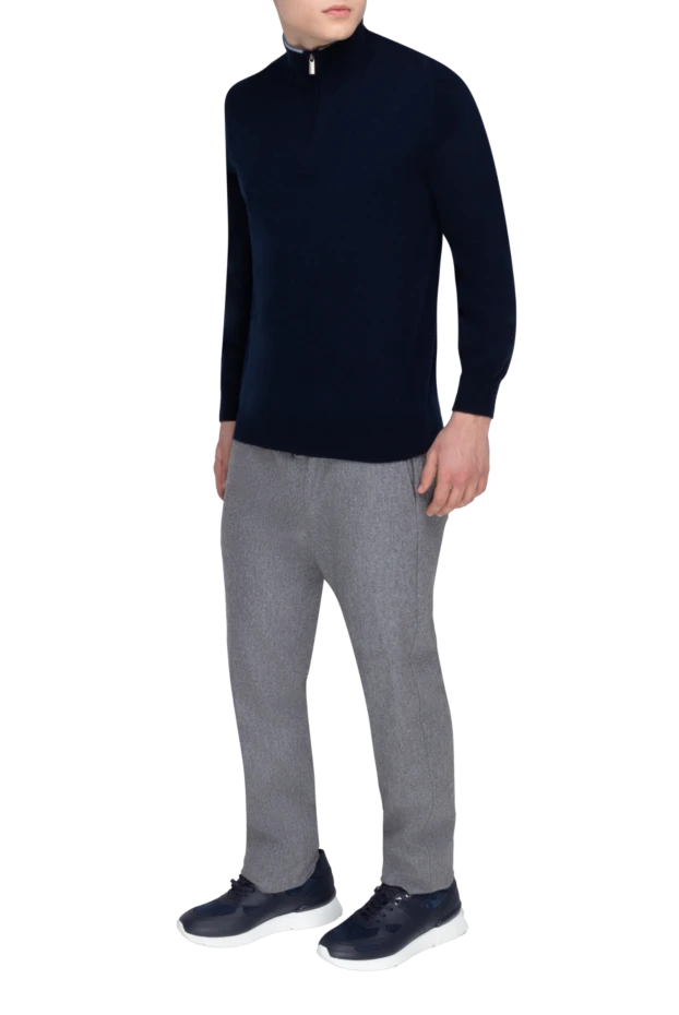 Casheart man troyer cashmere blue for men купить с ценами и фото 144126 - photo 2