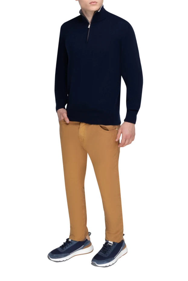 Casheart man troyer cashmere blue for men купить с ценами и фото 144127 - photo 2