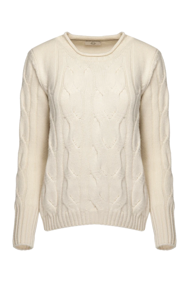 Casheart woman white cashmere jumper for women купить с ценами и фото 144135 - photo 1