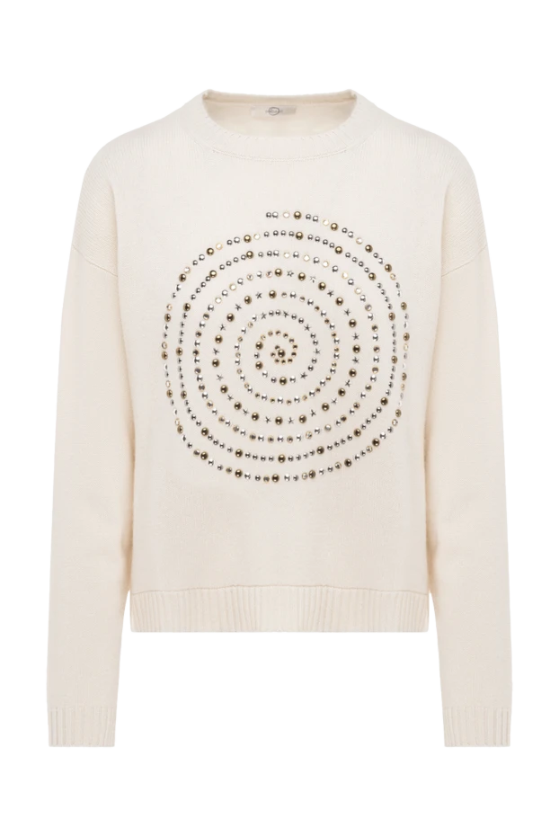 Casheart woman white cashmere jumper for women купить с ценами и фото 144139 - photo 1