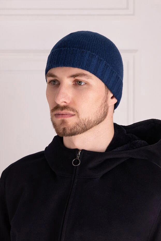 Casheart man cashmere hat blue for men купить с ценами и фото 144144 - photo 2