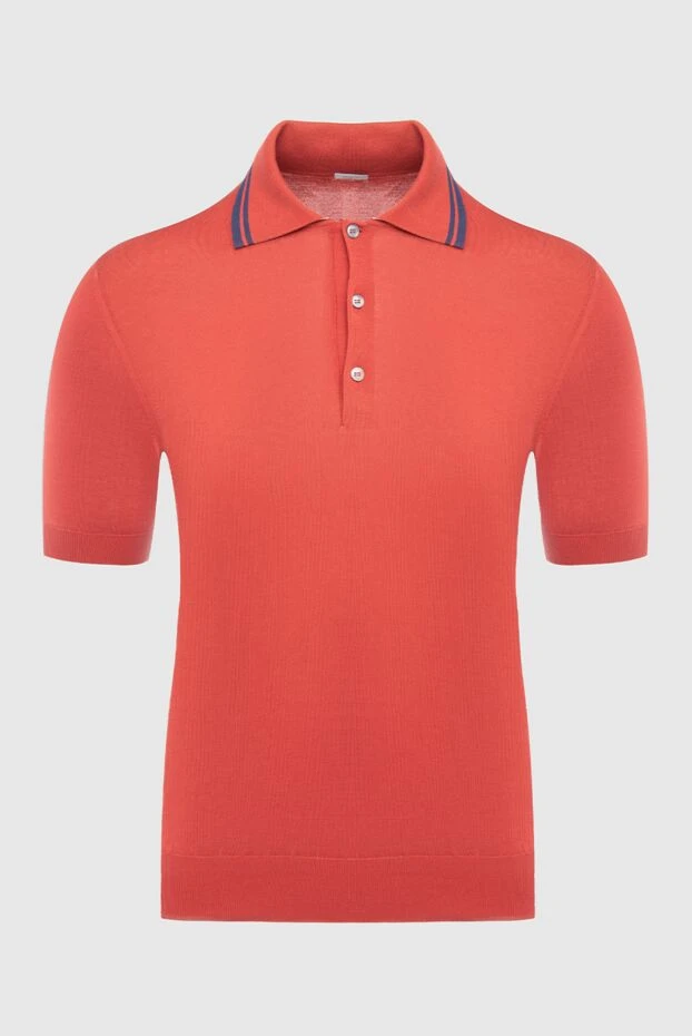 Malo man cotton polo orange for men купить с ценами и фото 144194 - photo 1