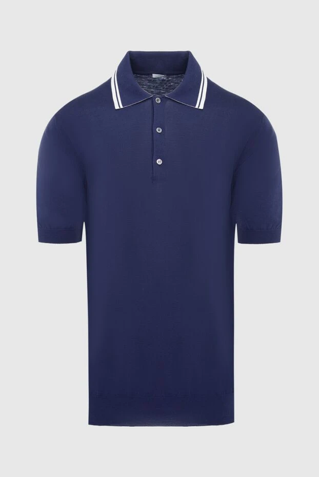 Malo man cotton polo blue for men купить с ценами и фото 144195 - photo 1