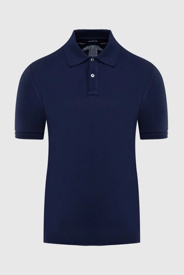 Malo man cotton polo blue for men купить с ценами и фото 144196 - photo 1