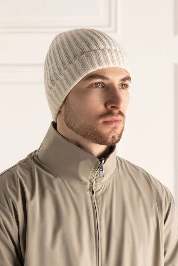 Malo man white wool hat for men купить с ценами и фото 144211 - photo 2