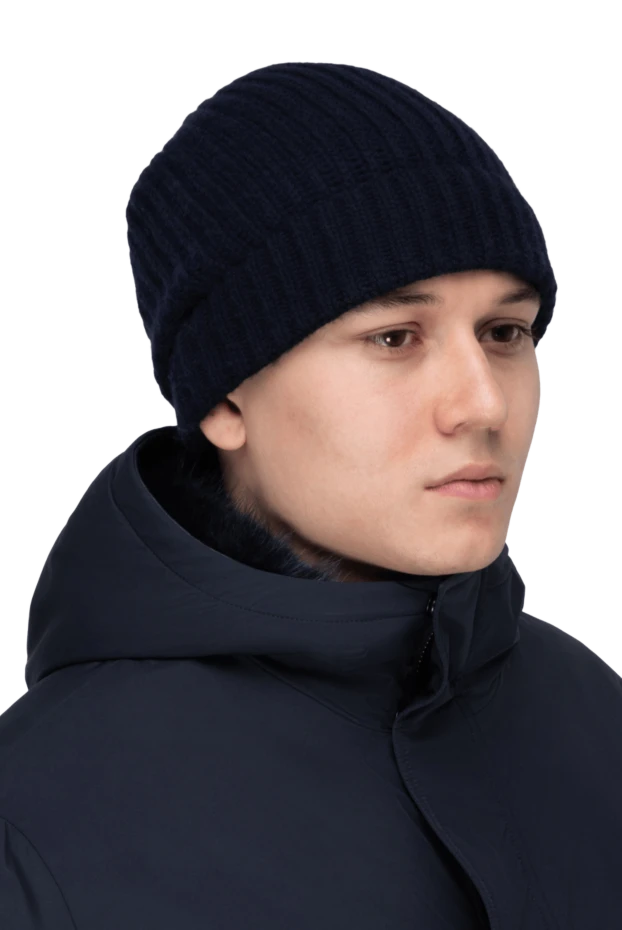 Malo man cashmere hat black for men купить с ценами и фото 144215 - photo 2