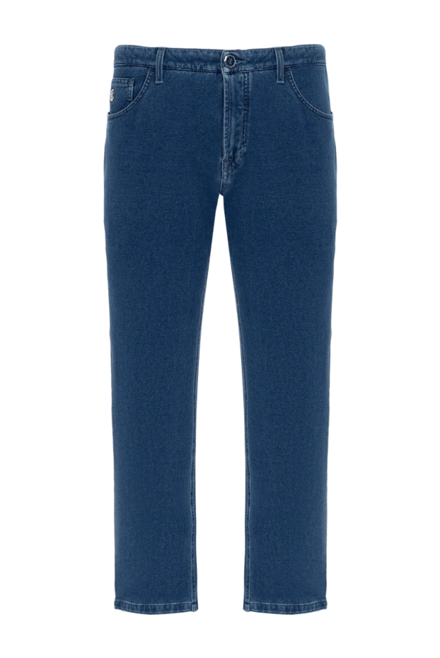 Джинсы прямого силуэта в глубоком синем цвете
- фото 1