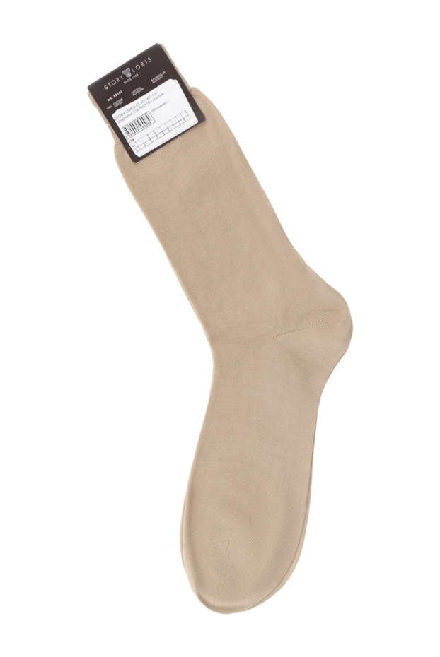 Story Loris man men's beige cotton socks купить с ценами и фото 144256 - photo 2