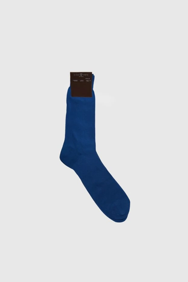 Story Loris man men's blue cotton socks купить с ценами и фото 144259 - photo 2