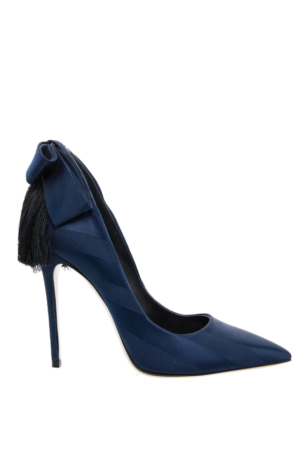 Aleksander Siradekian woman blue cotton and silk shoes for women купить с ценами и фото 144360 - photo 1