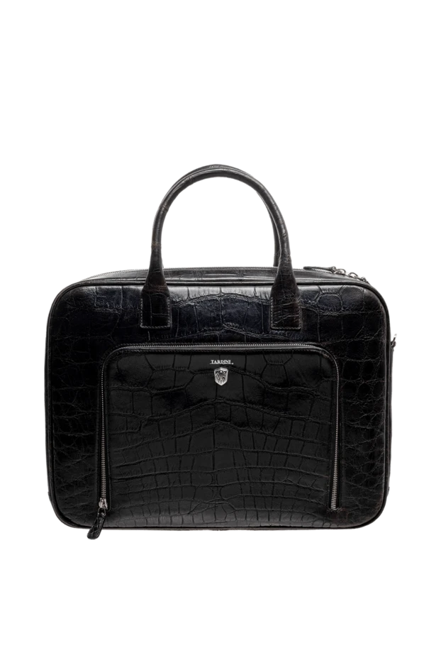 Tardini man black leather briefcase for men купить с ценами и фото 144387 - photo 1