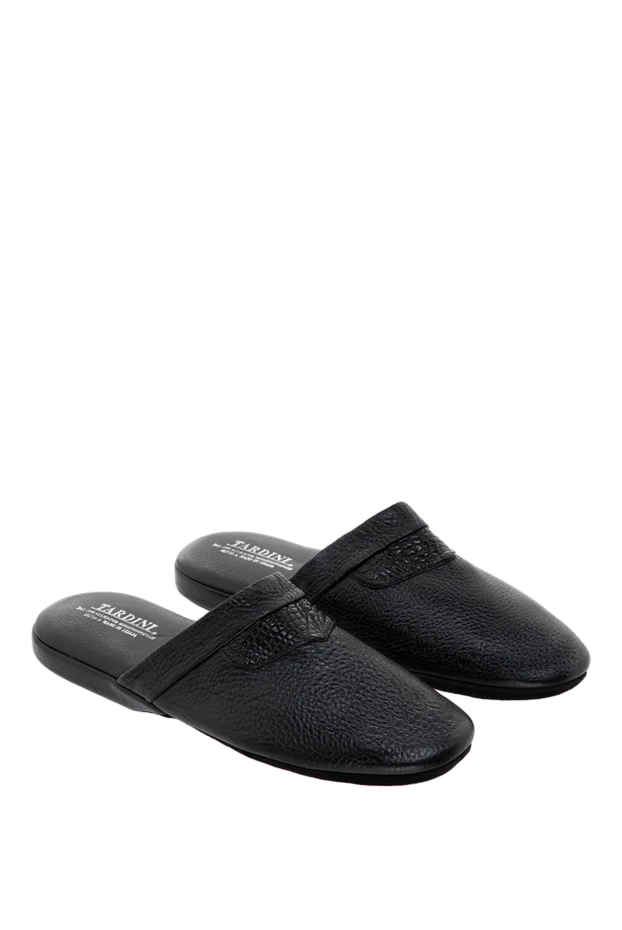 Tardini ерлерге арналған «аллигатор» былғарыдан жасалған дөңгелек аяқты тәпішке
 144394 - фото 3