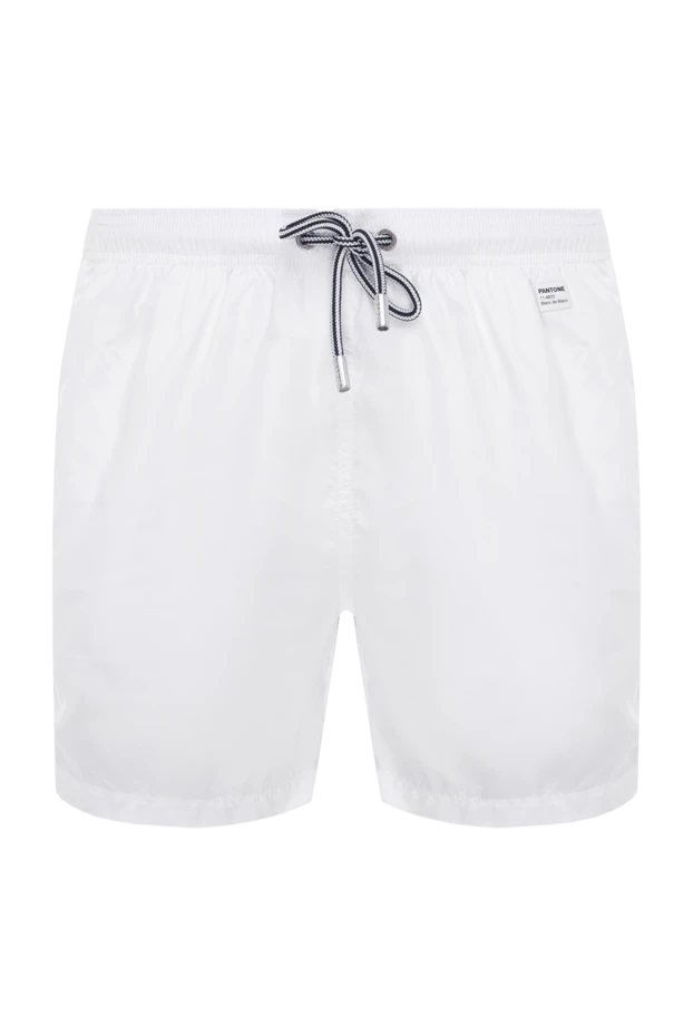 MC2 Saint Barth man white polyester beach shorts for men купить с ценами и фото 144417 - photo 1