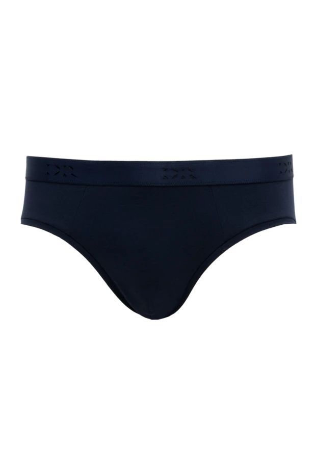 Derek Rose man briefs made of cotton and elastane, blue for men купить с ценами и фото 144446 - photo 1