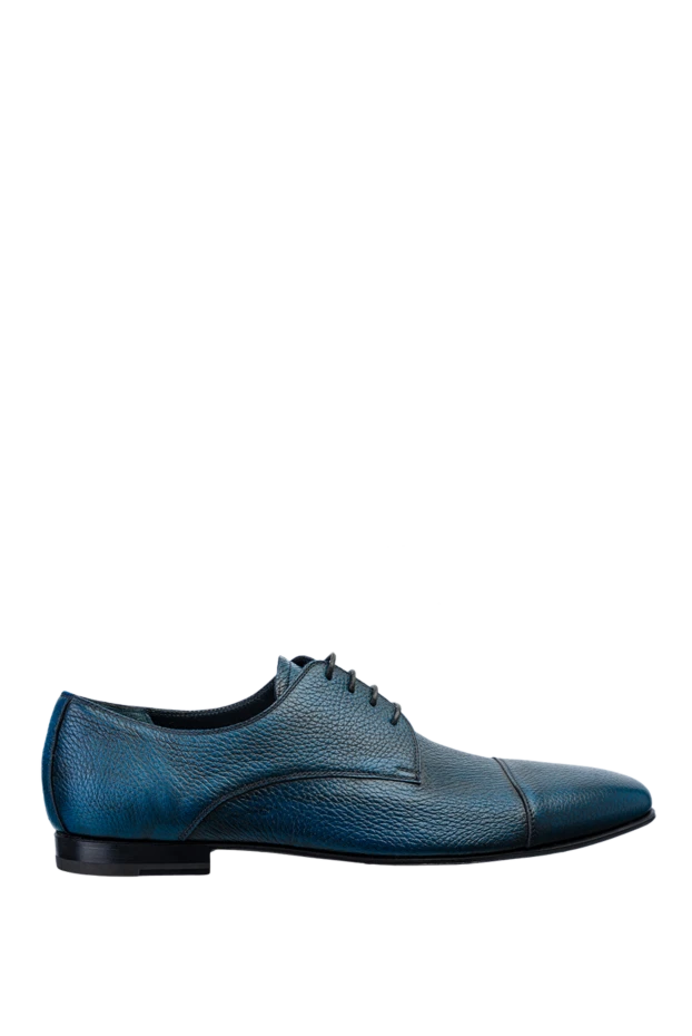 Barrett man blue leather men's shoes купить с ценами и фото 144450 - photo 1