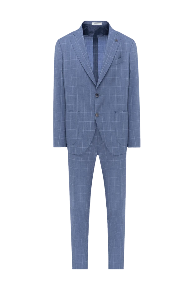 Sartoria Latorre man men's blue wool suit купить с ценами и фото 144517 - photo 1