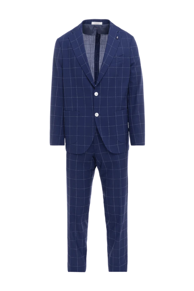 Sartoria Latorre man men's suit made of wool, blue купить с ценами и фото 144518 - photo 1