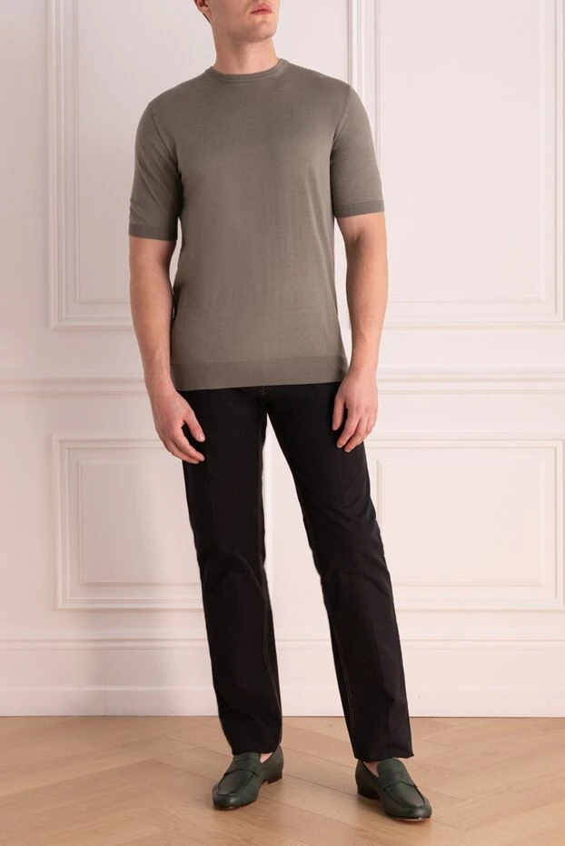 Stefano Ricci джинсы из хлопка мужские индиго
144666 - фото 2