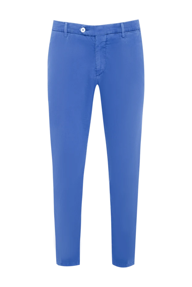 Cesare di Napoli man men's blue trousers купить с ценами и фото 144718 - photo 1