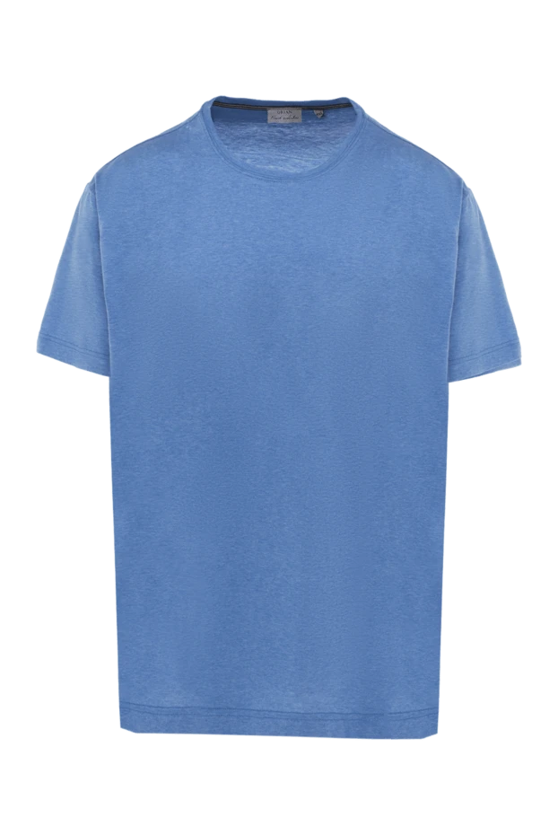 Orian man cotton t-shirt blue for men купить с ценами и фото 144756 - photo 1