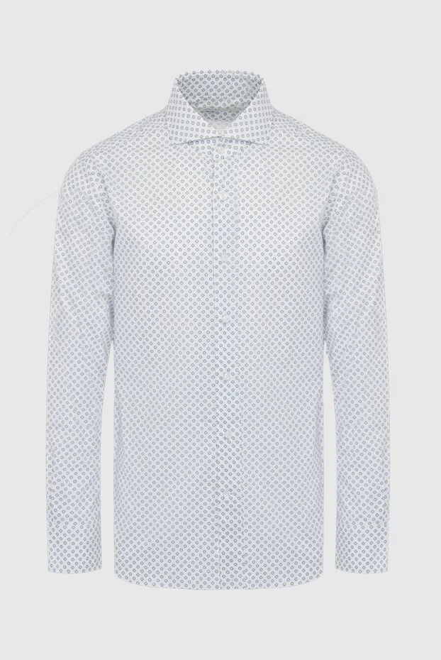 Orian man white cotton and elastane shirt for men купить с ценами и фото 144773 - photo 1