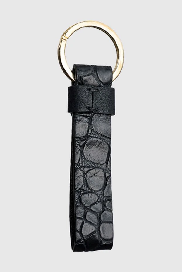 Brioni man black alligator keychain for men купить с ценами и фото 144857 - photo 2