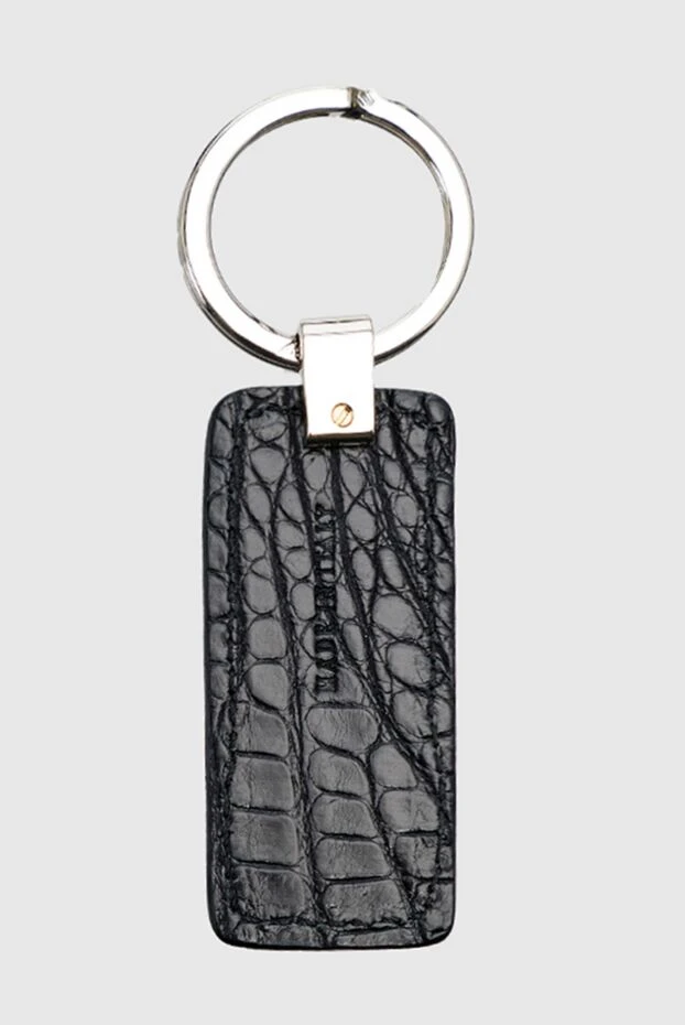 Brioni man black alligator keychain for men купить с ценами и фото 144860 - photo 2