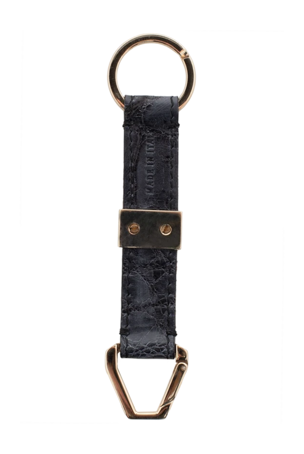 Brioni man keychain made of crocodile skin gray for men купить с ценами и фото 144863 - photo 2