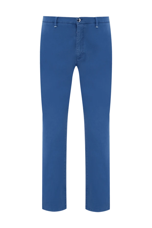 Zilli man blue cotton jeans for men купить с ценами и фото 145030 - photo 1