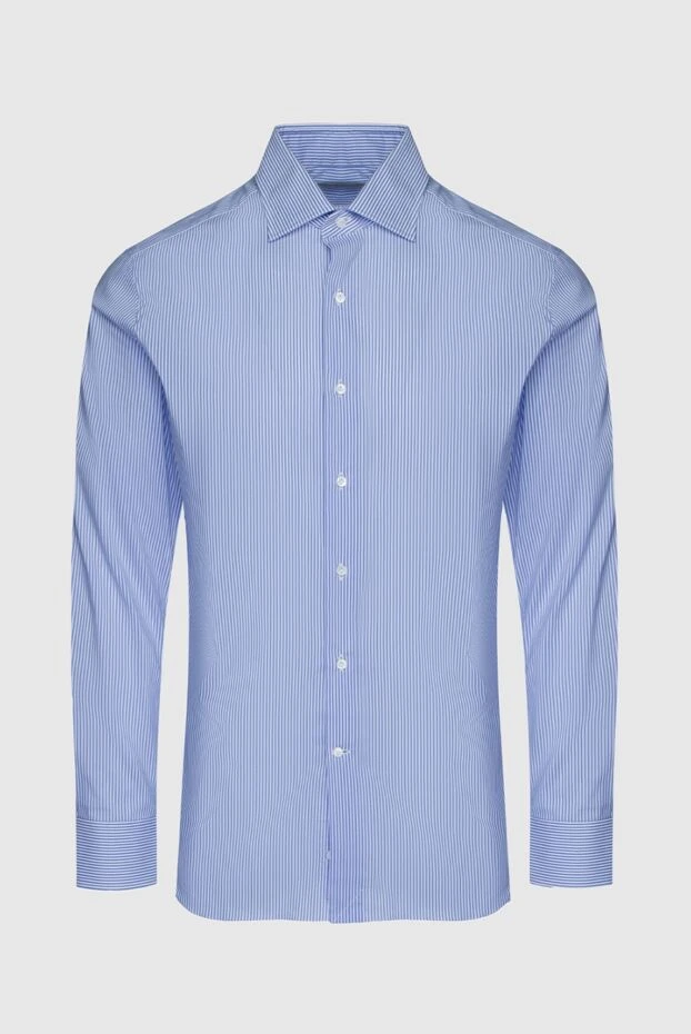 Alessandro Gherardi man men's blue shirt купить с ценами и фото 145038 - photo 1