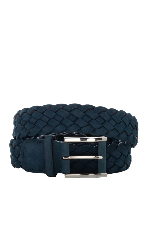 Cesare di Napoli man green leather belt for men купить с ценами и фото 145133 - photo 1