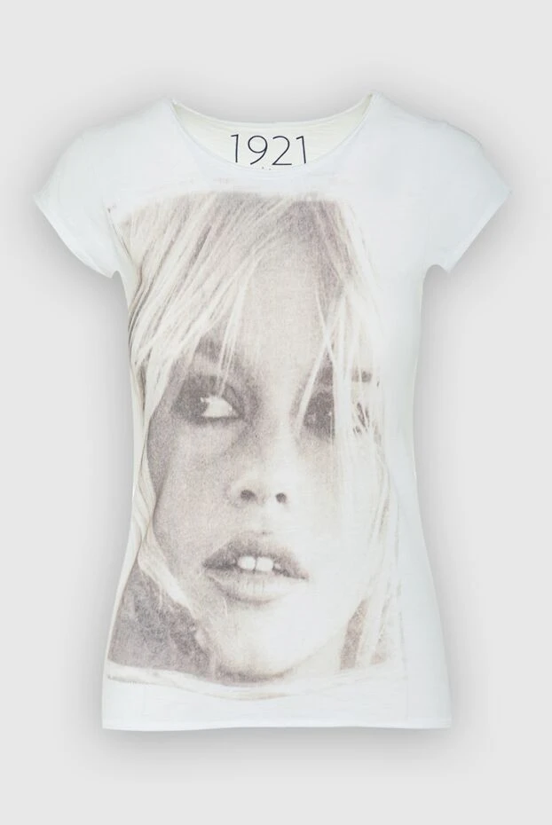 1921 T-Shirt Әйелдер әйелдерге арналған ақ мақтадан жасалған футболка купить с ценами и фото 145237 - фото 1