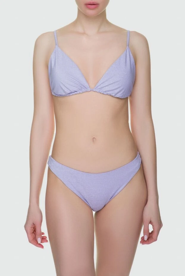 MC2 Saint Barth woman women's purple two-piece swimsuit made of polyamide and elastane купить с ценами и фото 145282 - photo 2