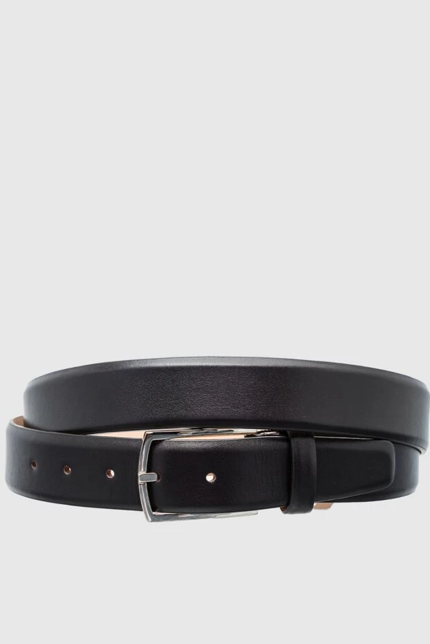 Cesare di Napoli man brown leather belt for men купить с ценами и фото 145343 - photo 1