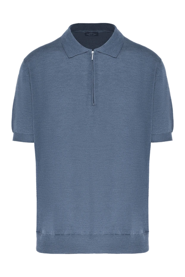 Cesare di Napoli man silk polo gray for men купить с ценами и фото 145414 - photo 1