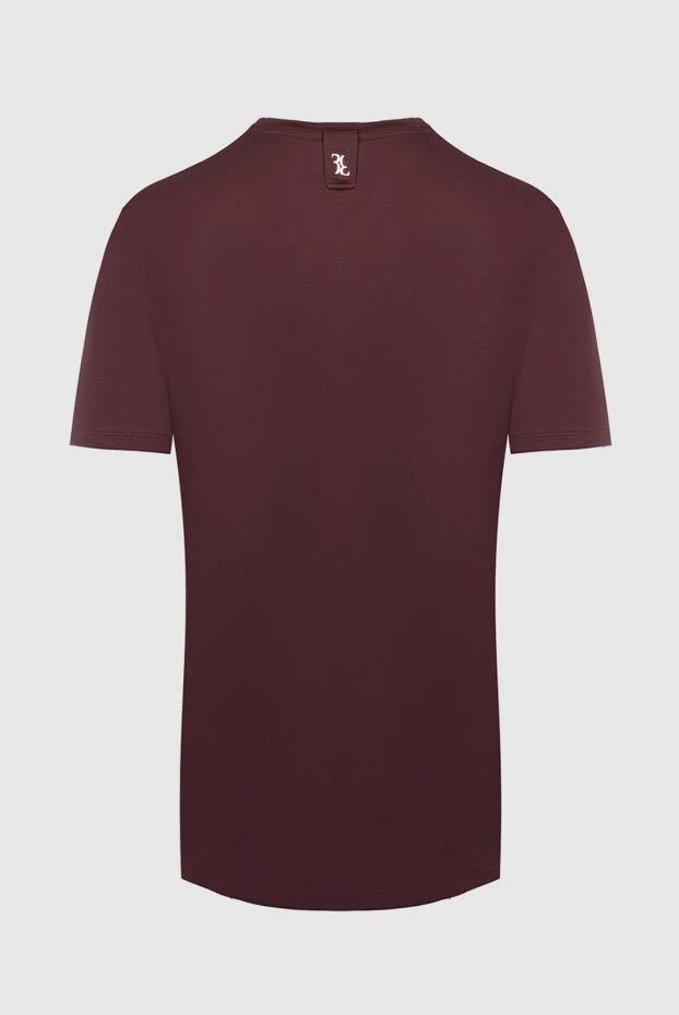 Billionaire man cotton t-shirt burgundy for men купить с ценами и фото 145491 - photo 2