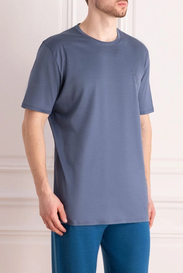 Billionaire футболка из дышащего хлопка небесно-голубого цвета
 145498 - фото 3