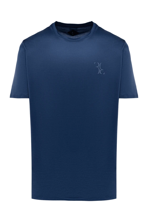 Billionaire man cotton t-shirt blue for men купить с ценами и фото 145500 - photo 1