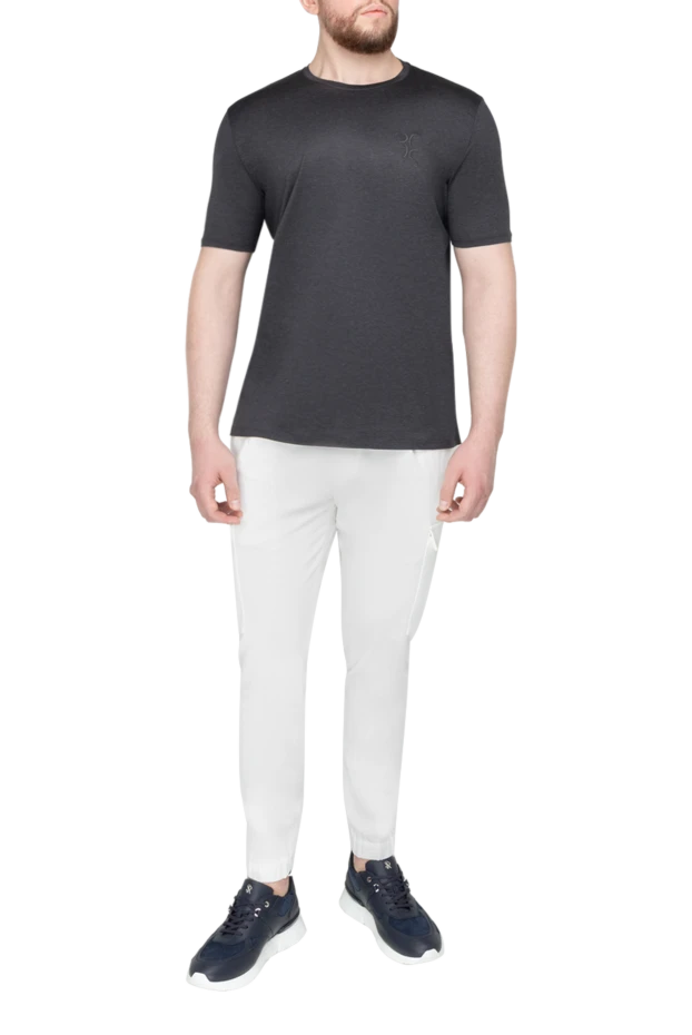 Billionaire man gray cotton t-shirt for men купить с ценами и фото 145501 - photo 2